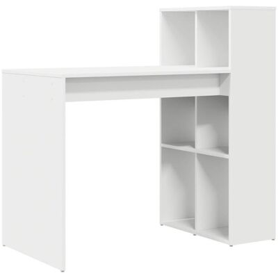 Escritorio vidaXL Marsella Estantería Lateral Blanco 103x108x55 cm Escritorio vidaXL Marsella Estantería Lateral Blanco 103x108x55 cm