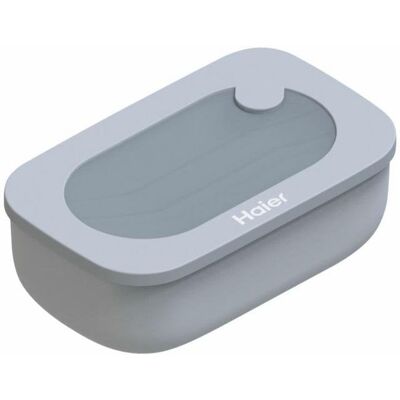 Tupper hermético Haier HAGSG4080 - Doble compartimento - Microondas y frigorífico Tupper hermético Haier HAGSG4080 - Doble compartimento - Microondas y frigorífico