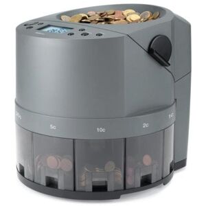 Contador de dinero Safescan 1450 clasificador alta velocidad 1000 monedas LCD AC Contador de dinero Safescan 1450 clasificador alta velocidad 1000 monedas LCD AC