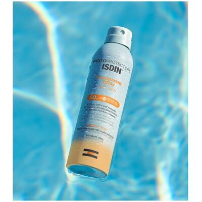 Spray solar transparente para piel húmeda Isdin SPF 50+ Spray solar transparente para piel húmeda Isdin SPF 50+