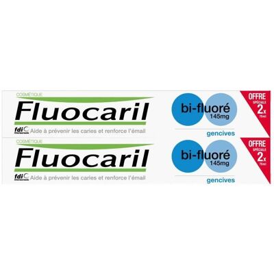 Fluocaril Bi-fluoré Encías 2x75ml Duo Fluocaril Bi-fluoré Encías 2x75ml Duo