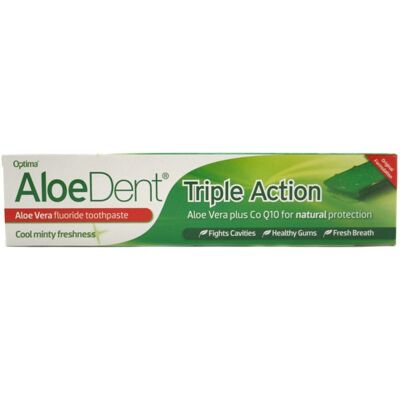 MADAL BAL - EVICRO DENTIFRICO ALOEDENT TRIPLE ACCION 100 ML MADAL BAL - EVICRO DENTIFRICO ALOEDENT TRIPLE ACCION 100 ML