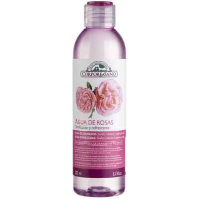 CORPORE SANO TONICO AGUA ROSAS 200 ML CORPORE SANO TONICO AGUA ROSAS 200 ML
