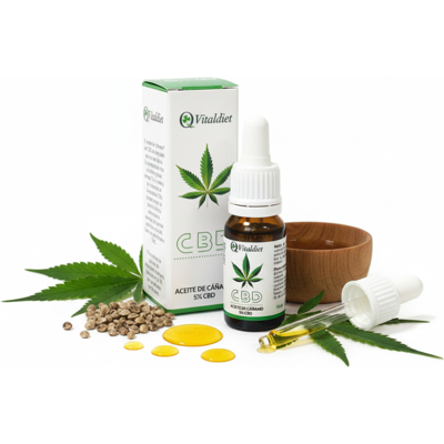 VITALDIET ACEITE DE CAÑAMO CBD 5% 10 ML VITALDIET ACEITE DE CAÑAMO CBD 5% 10 ML