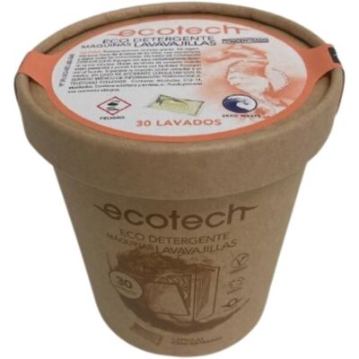 ECOTECH DETERGENTE MAQUINAS LAVAVAJILLAS 30 CAPS. concentradas 5gr ECOTECH DETERGENTE MAQUINAS LAVAVAJILLAS 30 CAPS. concentradas 5gr