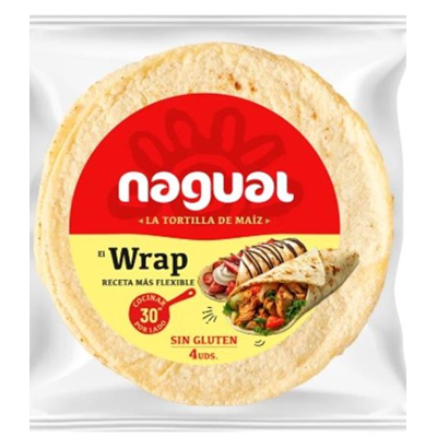 Wraps Sin Gluten Nagual - 240 g Wraps Sin Gluten Nagual - 240 g
