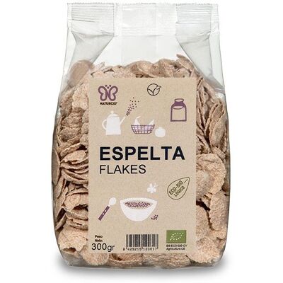 NATURCID Copos de espelta ecológica - Copos de cereal NATURCID Copos de espelta ecológica - Copos de cereal