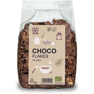 Naturcid Copos de Maíz Orgánicos - Alto en fibra, Cacao - 375g Naturcid Copos de Maíz Orgánicos - Alto en fibra, Cacao - 375g