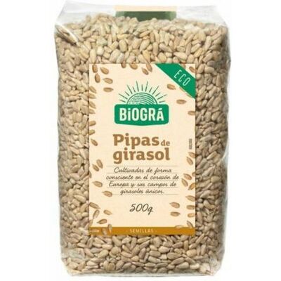 BIOGRA PIPAS GIRASOL BIO 500 GR BIOGRA PIPAS GIRASOL BIO 500 GR