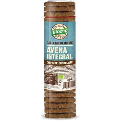 Galletas de Copos de Avena Integral BIOCOP con Chips de Chocolate - Galletas Galletas de Copos de Avena Integral BIOCOP con Chips de Chocolate - Galletas