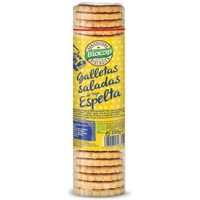 Galleta de trigo espelta Biocop - Aperitivo crujiente Galleta de trigo espelta Biocop - Aperitivo crujiente