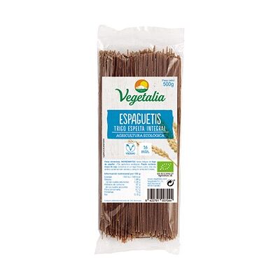 Vegetalia Espagueti de espelta integral ecológica - Spaghetti Vegetalia Espagueti de espelta integral ecológica - Spaghetti