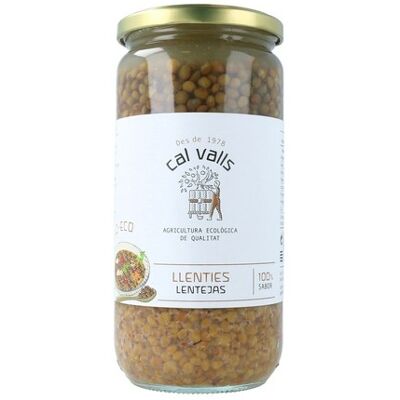 Lentejas Cocidas Orgánicas Cal Valls - Ricas en Proteínas Lentejas Cocidas Orgánicas Cal Valls - Ricas en Proteínas
