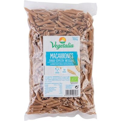Vegetalia Macarrones de Espelta Integral Bio - Pasta Vegetalia Macarrones de Espelta Integral Bio - Pasta