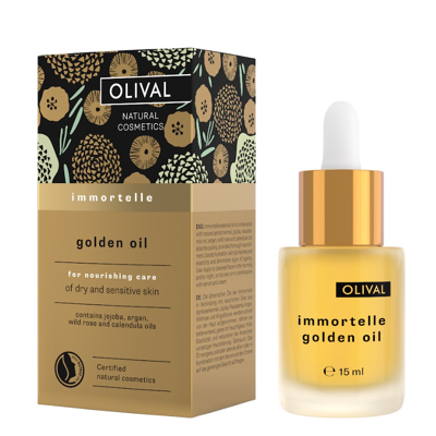 Aceite Facial Olival Immortelle Golden - Piel Sensible y Seca - 15ml Aceite Facial Olival Immortelle Golden - Piel Sensible y Seca - 15ml