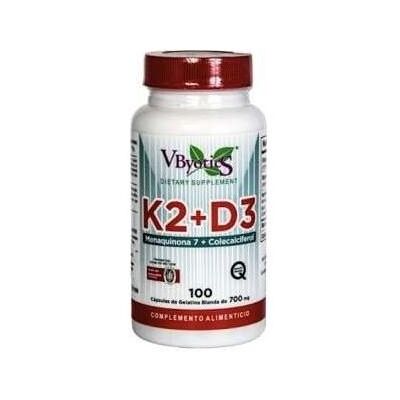 V-BIOTICS VITAMINA K2 D3 100 CAPS V-BIOTICS VITAMINA K2 D3 100 CAPS