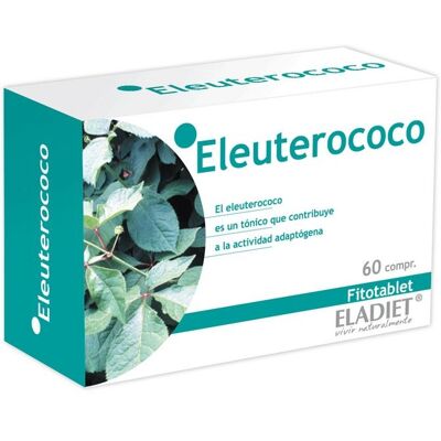 Eladiet Eleutherococcus - 60 Tabletas - Apoyo Energético Natural Eladiet Eleutherococcus - 60 Tabletas - Apoyo Energético Natural