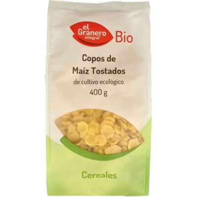 El Granero Copos de Maíz Tostado Orgánico - Cereal El Granero Copos de Maíz Tostado Orgánico - Cereal