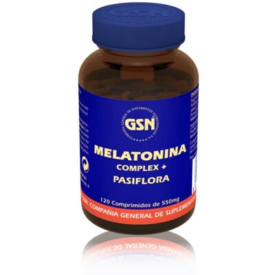 Gsn Melatonin Complex - Suplemento para dormir - 120 cápsulas Gsn Melatonin Complex - Suplemento para dormir - 120 cápsulas