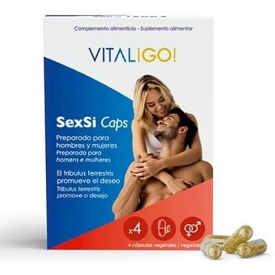 Herbora Sexsi 4 cápsulas - Complemento Alimentar Herbora Sexsi 4 cápsulas - Complemento Alimentar