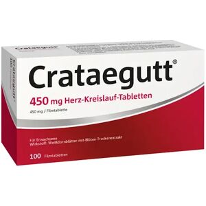 Dr. Schwabe Crataegutt 450 mg tablets (100 pcs) Dr. Schwabe Crataegutt 450 mg tablets (100 pcs)