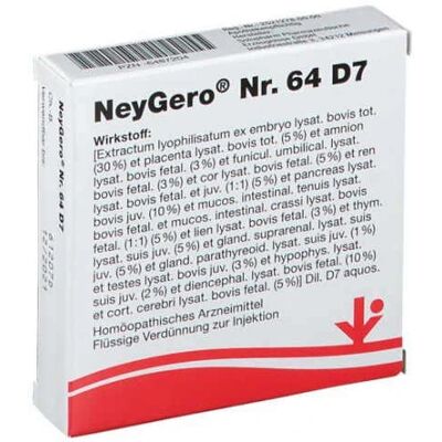 vitOrgan Neygero No.64 D7 ampoules 5x2ml vitOrgan Neygero No.64 D7 ampoules 5x2ml