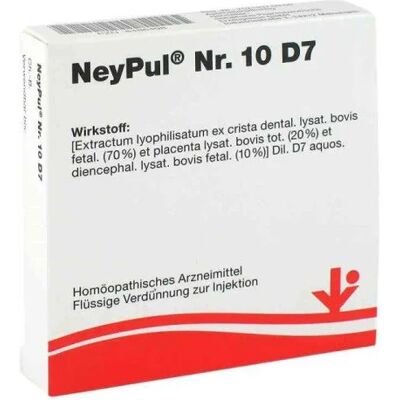 vitOrgan Neypul Nr.10 D7 ampoules 5x2ml vitOrgan Neypul Nr.10 D7 ampoules 5x2ml