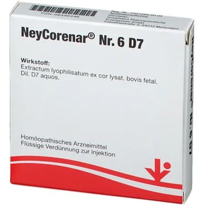 vitOrgan Neycorenar No.6 D7 ampoules 5x2ml vitOrgan Neycorenar No.6 D7 ampoules 5x2ml