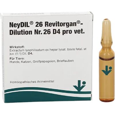 vitOrgan NeyDil No.26 D4 pro vet. ampoules 5x2ml vitOrgan NeyDil No.26 D4 pro vet. ampoules 5x2ml