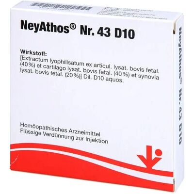 vitOrgan NeyAthos No. 43 D10 ampoules 5x2ml vitOrgan NeyAthos No. 43 D10 ampoules 5x2ml