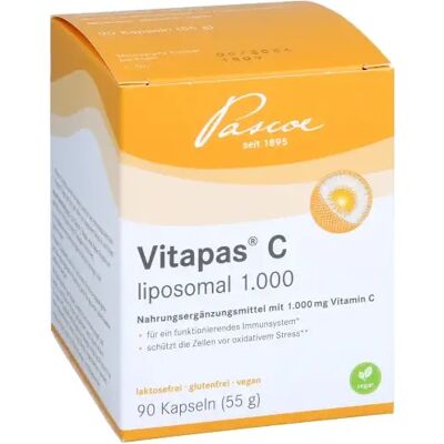 Pascoe Vitapas C liposomal 1.000 (90 pcs.) Pascoe Vitapas C liposomal 1.000 (90 pcs.)