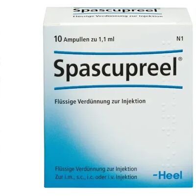 Heel Spascupreel - Remedio homeopático para el aparato digestivo - 10 ampollas Heel Spascupreel - Remedio homeopático para el aparato digestivo - 10 ampollas