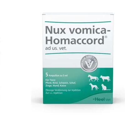 Heel Nux vomica-Homaccord ad.us.vet. Ampoules (5 pcs) Heel Nux vomica-Homaccord ad.us.vet. Ampoules (5 pcs)