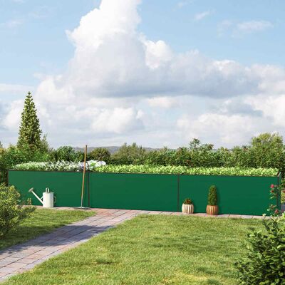 Cama de jardín elevada modular de aluminio verde GFP - 1,5x5,79m - Impermeable Cama de jardín elevada modular de aluminio verde GFP - 1,5x5,79m - Impermeable