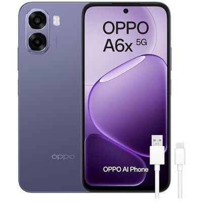 Xiaomi OPPO A6x 5G - Smartphone Libre con IA, 4GB RAM+128GB, Batería 6100 mAh, Pantalla LCD HD+ 120Hz, IP64, Cámara 50MP AI, Dual SIM, Versión Española - Neg Xiaomi OPPO A6x 5G - Smartphone Libre con IA, 4GB RAM+128GB, Batería 6100 mAh, Pantalla LCD HD+ 120Hz, IP64, Cámara 50MP AI, Dual SIM, Versión Española - Neg