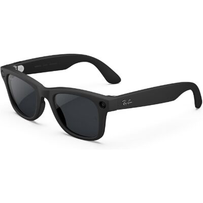 Rayban Gafas IA - Ray-Ban Meta Wayfarer (Gen 2), Negro Mate, Lentes polarizadas en grafito degradado, Talla estándar (53-22) Rayban Gafas IA - Ray-Ban Meta Wayfarer (Gen 2), Negro Mate, Lentes polarizadas en grafito degradado, Talla estándar (53-22)