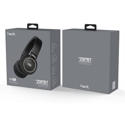 Havit Auriculares Bluetooth HV-H2587BT Color Negro Havit Auriculares Bluetooth HV-H2587BT Color Negro