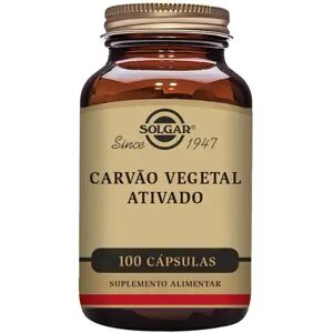 Carbón Vegetal Activado Solgar - 100 Cápsulas Carbón Vegetal Activado Solgar - 100 Cápsulas