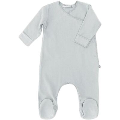 Bamboom Pelele con Pies Pure Azul - 3M Bamboom Pelele con Pies Pure Azul - 3M