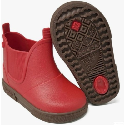 Boatilus Botines de Goma Rojas - 21 Boatilus Botines de Goma Rojas - 21