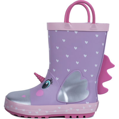 Mr Tiggle Botas de Lluvia Infantil Unicornio con Corazones - 25 Mr Tiggle Botas de Lluvia Infantil Unicornio con Corazones - 25