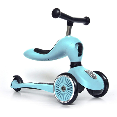 Scoot & Ride Monopatín y Triciclo 2en1 Highwaykick 1 - Bluberry Scoot & Ride Monopatín y Triciclo 2en1 Highwaykick 1 - Bluberry