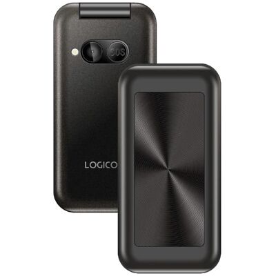 Logicom Fleep 450 Móvil Básico 4G 1.77" Dual SIM Negro Logicom Fleep 450 Móvil Básico 4G 1.77" Dual SIM Negro