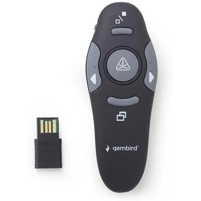 GEMBIRD Presentador Inalámbrico Láser USB GEMBIRD Presentador Inalámbrico Láser USB