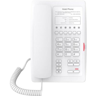 Fanvil H3 Teléfono IP Hotel con PoE y Audio HD Fanvil H3 Teléfono IP Hotel con PoE y Audio HD