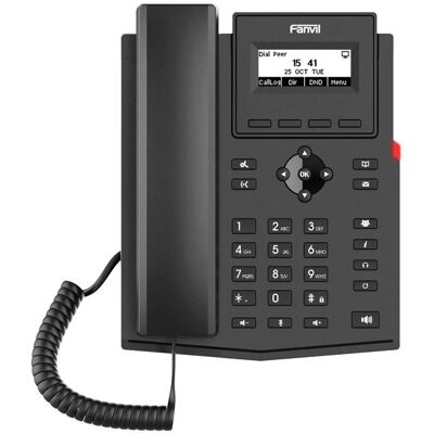 Fanvil X301P Teléfono IP 2 Líneas SIP PoE Fanvil X301P Teléfono IP 2 Líneas SIP PoE