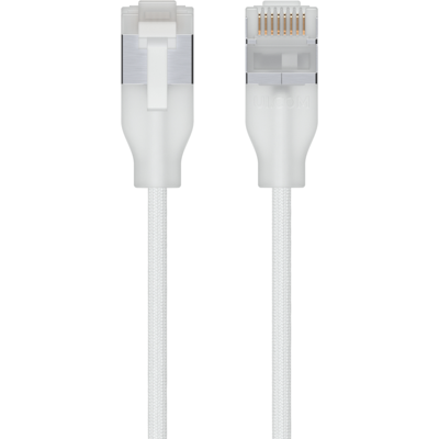 Ubiquiti Unifi - Cable de Ethernet - Blindado - 1m - Cat 6A - Interior - Blanco Ubiquiti Unifi - Cable de Ethernet - Blindado - 1m - Cat 6A - Interior - Blanco