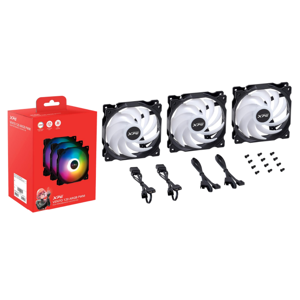 XPG VENTO 120 ARGB PWM Ventilador 12cm (3-pack) Negro XPG VENTO 120 ARGB PWM Ventilador 12cm (3-pack) Negro