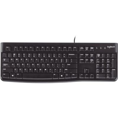 Logitech K120 Teclado USB QWERTY Español Negro Logitech K120 Teclado USB QWERTY Español Negro