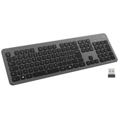 Ewent EW3296 Teclado Slim Inalámbrico 2.4Ghz BT 1-2 Ewent EW3296 Teclado Slim Inalámbrico 2.4Ghz BT 1-2